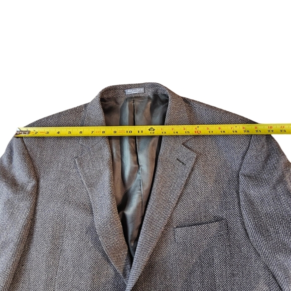 Maranzone by SFI Laime Wool Multi Colored Tweed Sports Coat Size 42L - Picture 10 of 16